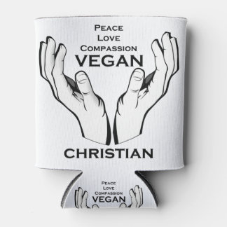 vegan Christelijk Bericht Cadeau Blikjeskoeler
