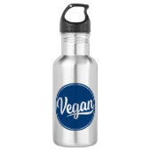 Vegan Circle Waterfles (Voorkant)