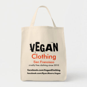 VEGAN Clothing Promo Bag SFG Tote Bag