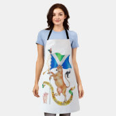 Vegan Coat of Arms Schort (Gedragen)