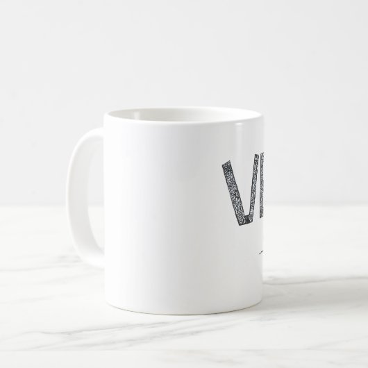 Vegan Coffee Cup Koffiemok (Voorkant links)
