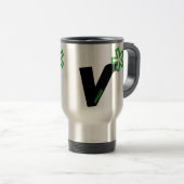 Vegan Coffee Travel Mug Reisbeker (Voorkant rechts)