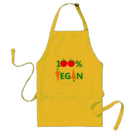 Vegan Cooking Cute Humorisn Apron Standaard Schort