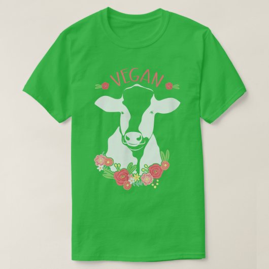 Vegan Cow T-shirt (Design voorkant)