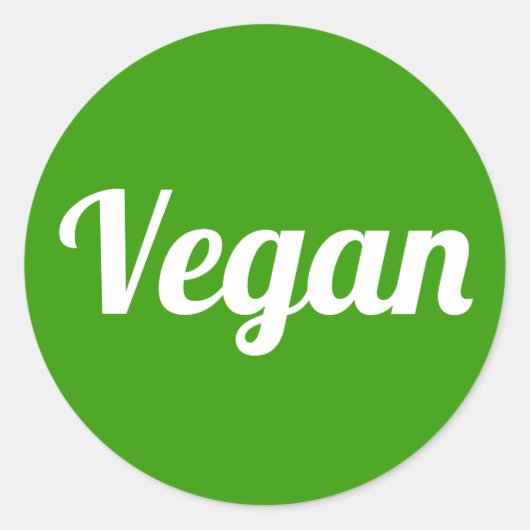 Vegan Culinaire Label (Voorkant)