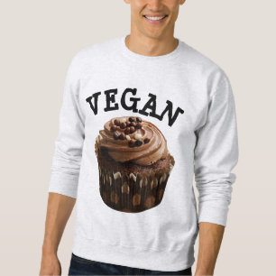 VEGAN CUPCAKE T-SHIRTS HOODIES HERFST SWEATSHIRS