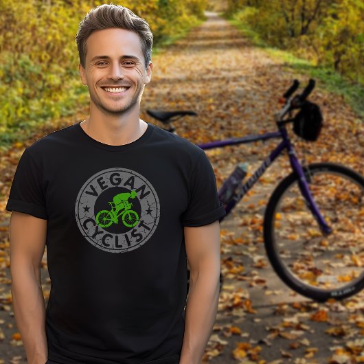 Vegan Cyclist, Fitness T-shirt