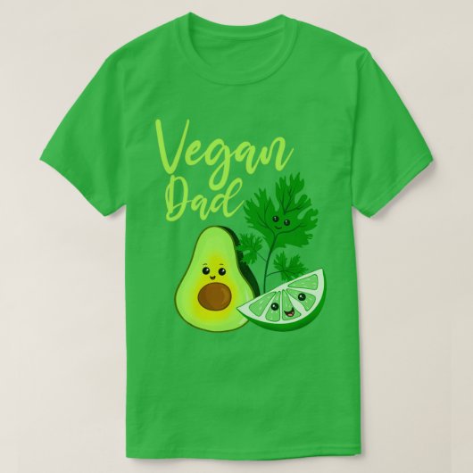 Vegan Dad T-shirt (Design voorkant)