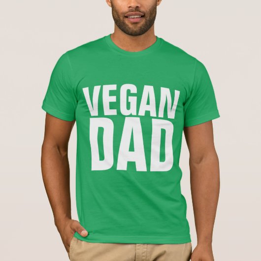 VEGAN DAD T-SHIRTS (Voorkant)