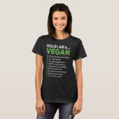 Vegan Day 2022 Eat Vegetarian Animal Plant Vegan T-shirt (Voorkant volledig)