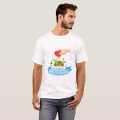 vegan day  t-shirt (Voorkant volledig)