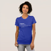 Vegan Definition T-shirt (Voorkant volledig)