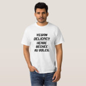 Vegan Delicacy zonnegedroogd gras T-shirt (Voorkant volledig)