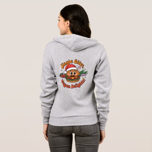 Vegan Delights Hoodie (Achterkant volledig)
