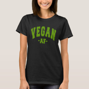 VEGAN DIEET ZEGGEN GROENTE PLEZIERIGE DECORATIES D T-SHIRT
