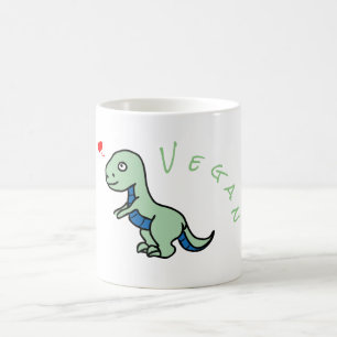 Vegan Dinosaur Kind Dino Koffiemok