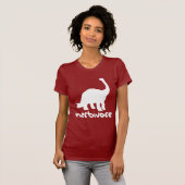 Vegan Dinosaur T-shirt (Voorkant volledig)