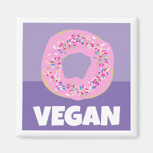 Vegan Donut Magnet