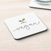 Vegan Drankjes Onderzetter (Linkerzijde)