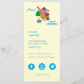 Vegan Eatery Flat Menu Pricing List (Achterkant)