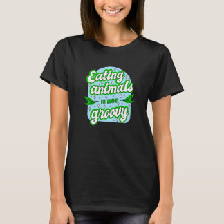 Vegan Eating Animals is geen roovy T-shirt