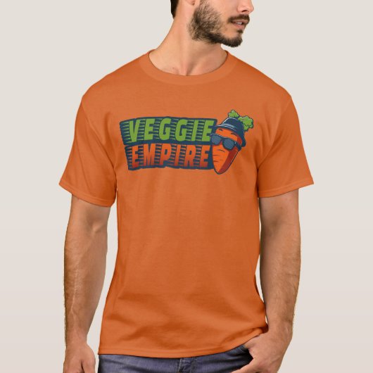 vegan empire wortel t-shirt (Voorkant)