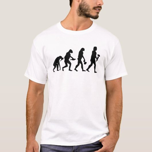 Vegan Evolution Gift Koe Pig Plant-gebaseerde Voed T-shirt (Voorkant)