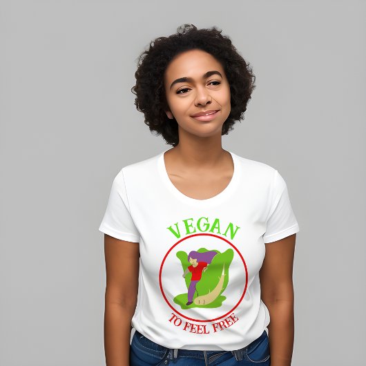Vegan Feel Free Women's T-Shirt