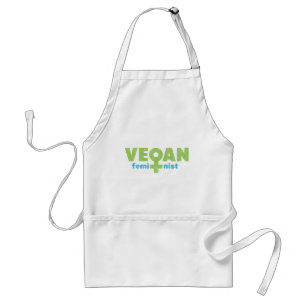 Vegan Feminist Standaard Schort