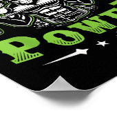 Vegan Fitness Workout I'm Vegan Wer  Poster (Hoek)