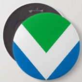 Vegan Flag Badge Pin Button (Voorkant /achterkant)