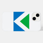 Vegan Flag Case-Mate iPhone Case (Achterkant (horizontaal))