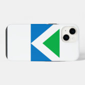 Vegan Flag iPhone Hoesje (Achterkant horizontaal)
