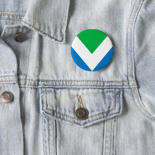 Vegan Flag Ronde Button 5,7 Cm (In situ)