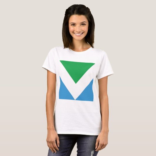 VEGAN FLAG T-Shirt (Voorkant volledig)