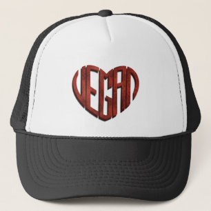 Vegan Flower Heart Trucker Pet