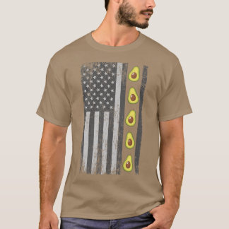 vegan food and avocado lover of guacamole of Avoca T-shirt