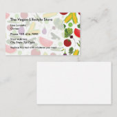 Vegan Food and Wellness Store Visitekaartje (Voorkant / Achterkant)