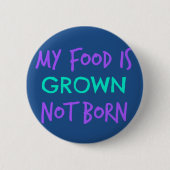 Vegan Food Ronde Button 5,7 Cm (Voorkant)