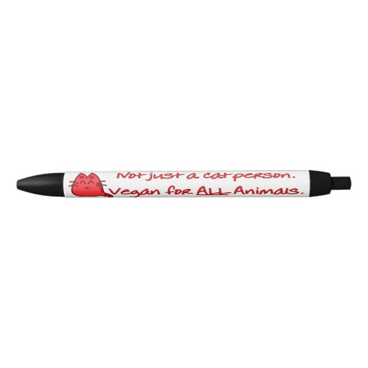 Vegan for all Pen (Voorkant)