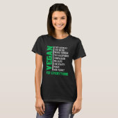 Vegan For Everything T-shirt (Voorkant volledig)