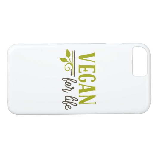 Vegan for Life Case-Mate iPhone Case (Achterkant (Horizontaal))