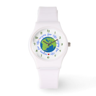 Vegan for Life Horloge