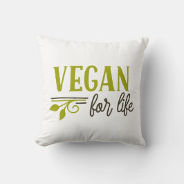 Vegan for Life Kussen