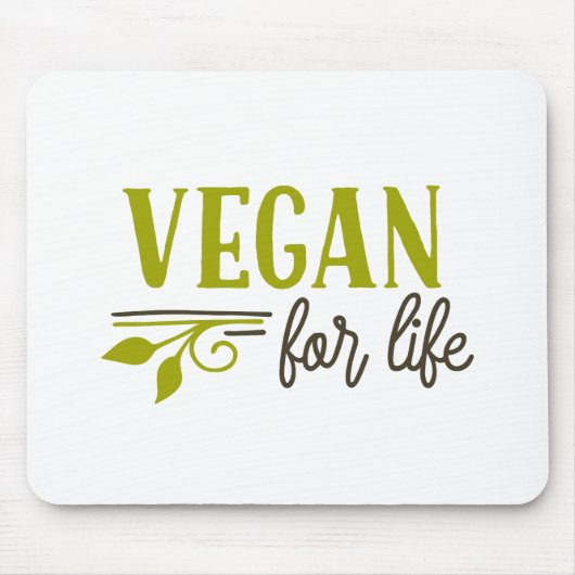 Vegan for Life Muismat (Voorkant)