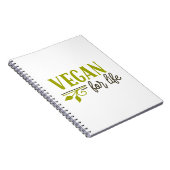 Vegan for Life Notitieboek (Rechterzijde)
