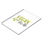 Vegan for Life Notitieboek (Linkerzijde)