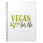 Vegan for Life Notitieboek (Voorkant)