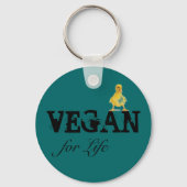 Vegan for Life Sleutelhanger (Voorkant)