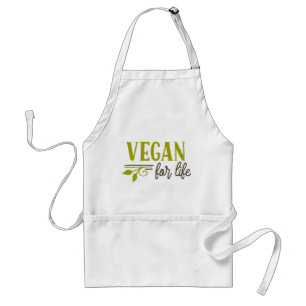 Vegan for Life Standaard Schort